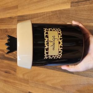 Indulge Treat Jar Cannister for Cookies or Dog Cat Pet Treats